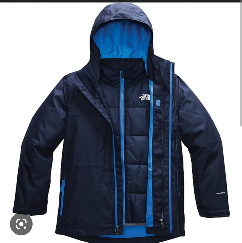 The North Face ( Medium) Boys freedom triclimate jacket